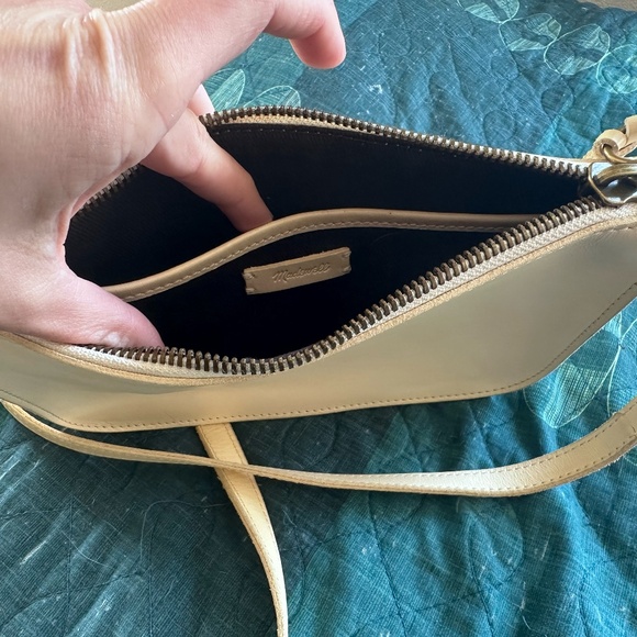 leather Madewell Simple Crossbody bag (cream) - Picture 9 of 9